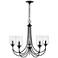 Millennium Lighting Waddingham 5-Light Chandelier in Matte Black