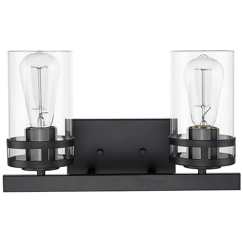 Image 1 Millennium Lunden Vanity Matte Black