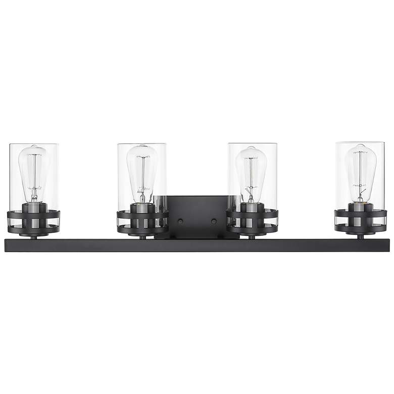 Image 1 Millennium Lunden Vanity Matte Black