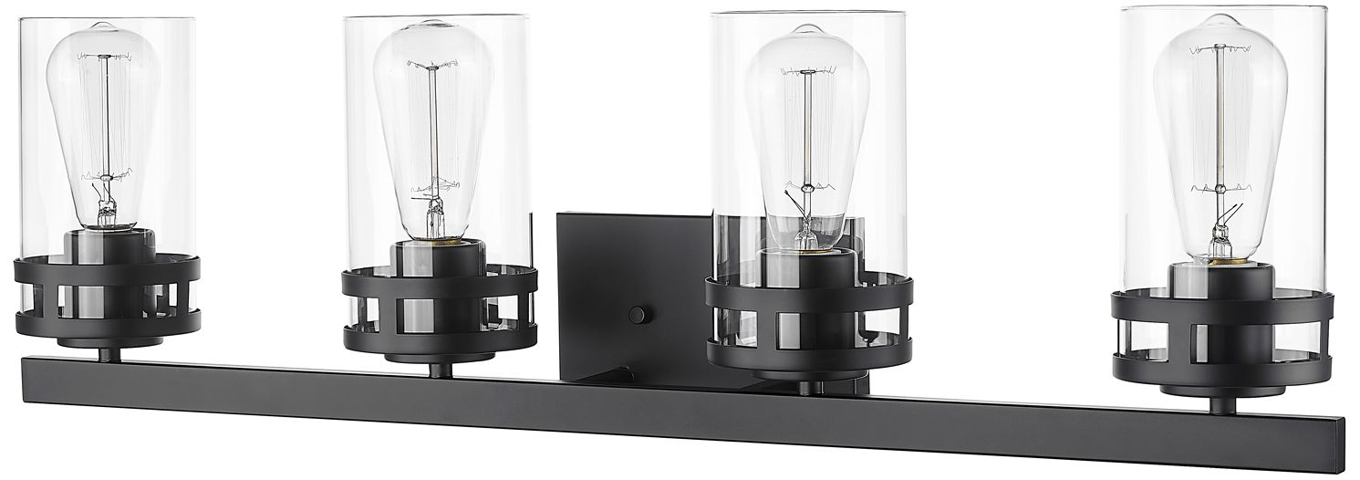 Image 2 Millennium Lunden Vanity Matte Black more views