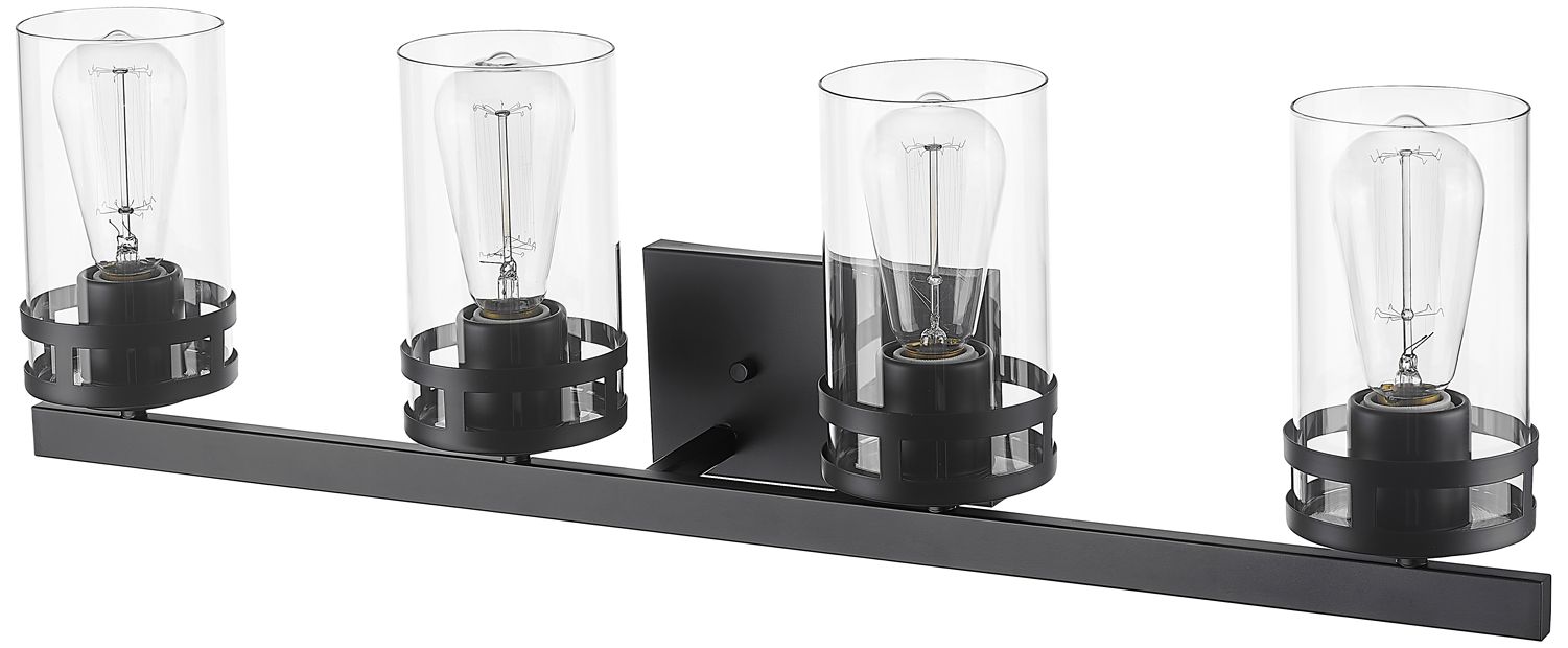 Image 4 Millennium Lunden Vanity Matte Black more views