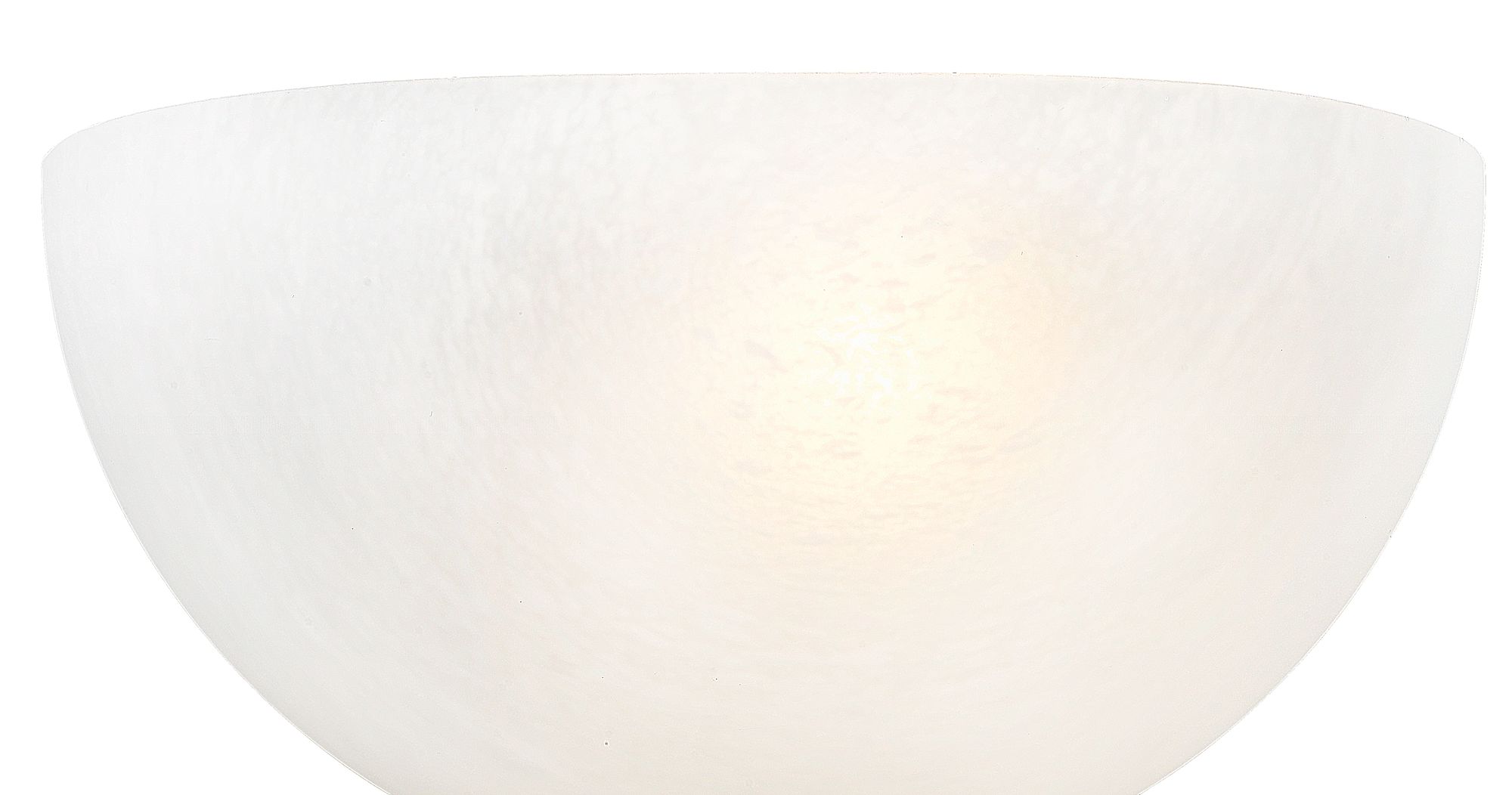 Image 4 Millennium Luneer 1-Light 10" White Wall Sconce with Glass Shade more views
