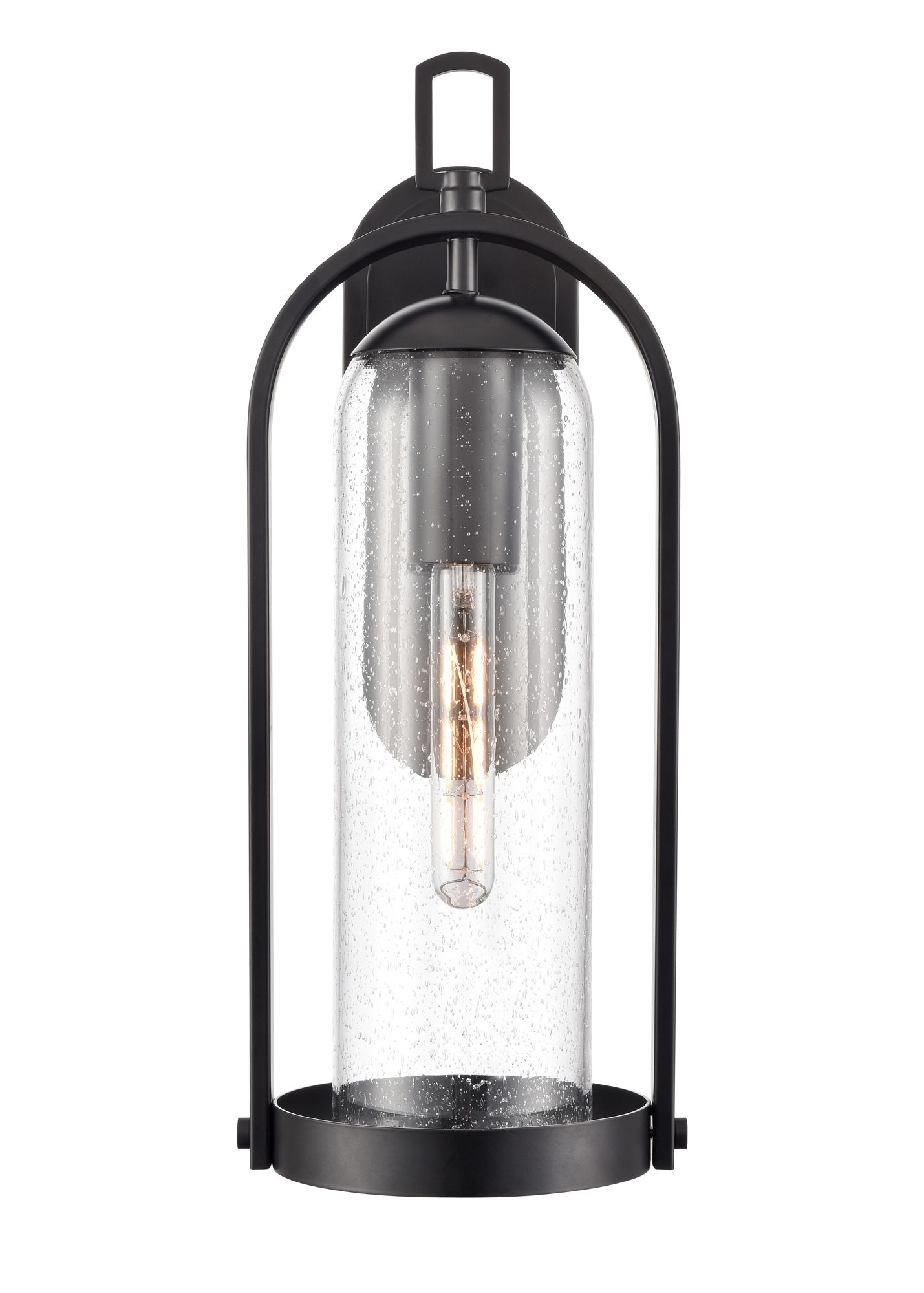 Image 2 Millennium Luxio 1-Light 20" Powder Coated Black Outdoor Wall Sconce more views