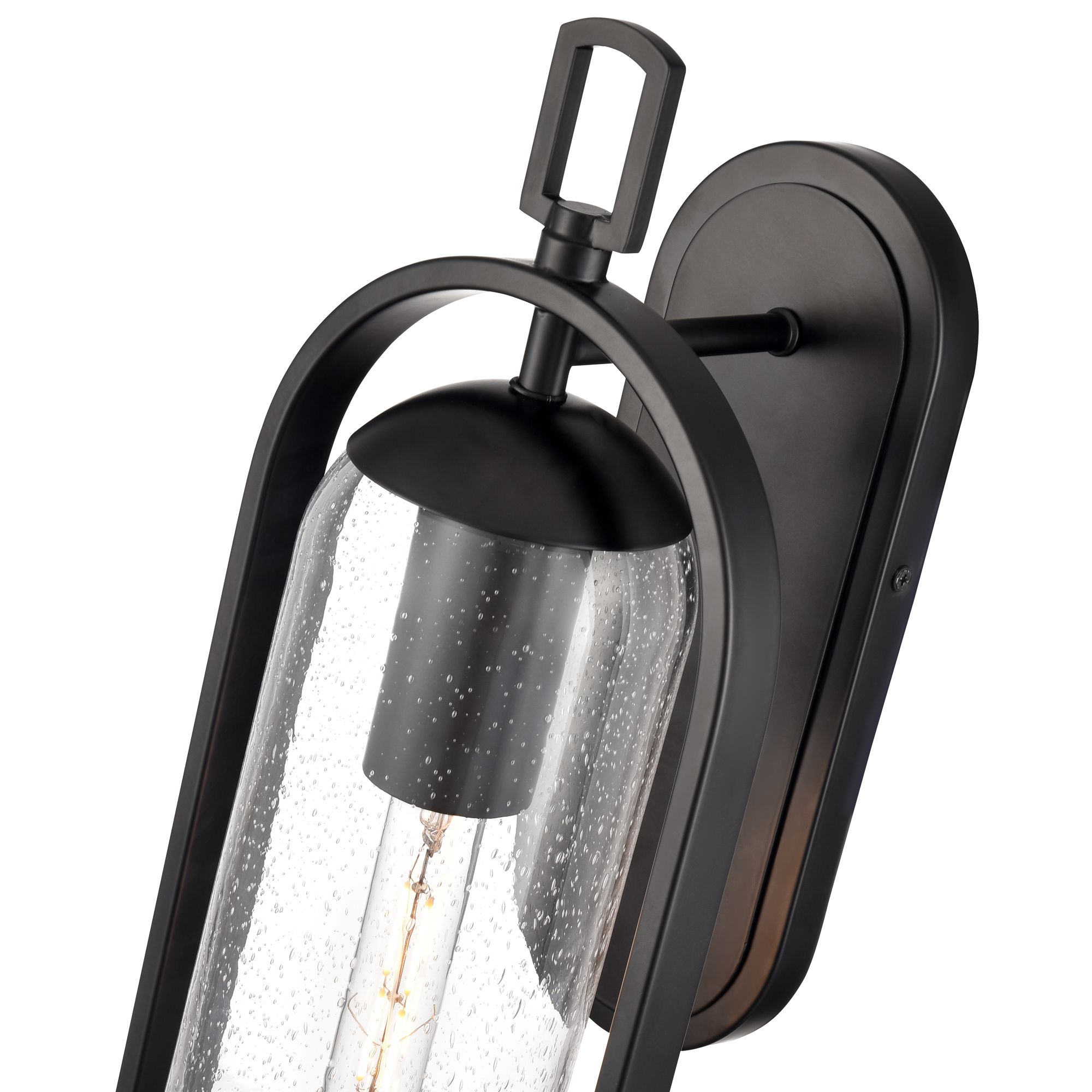 Image 5 Millennium Luxio 1-Light 20" Powder Coated Black Outdoor Wall Sconce more views