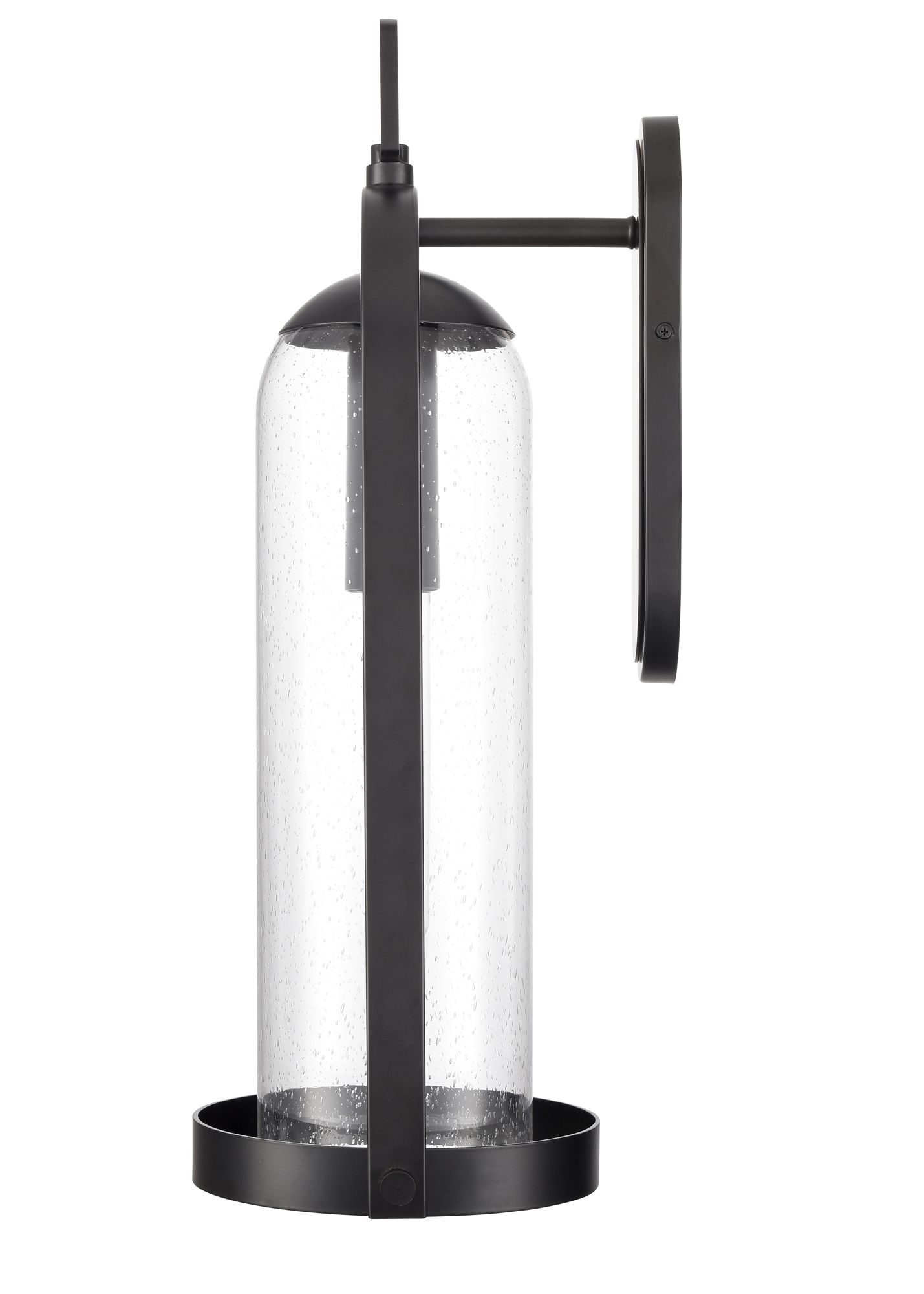 Thumbnail3 of Millennium Luxio 1-Light 24.75" Powder Coated Black Outdoor Wall Sconce more views