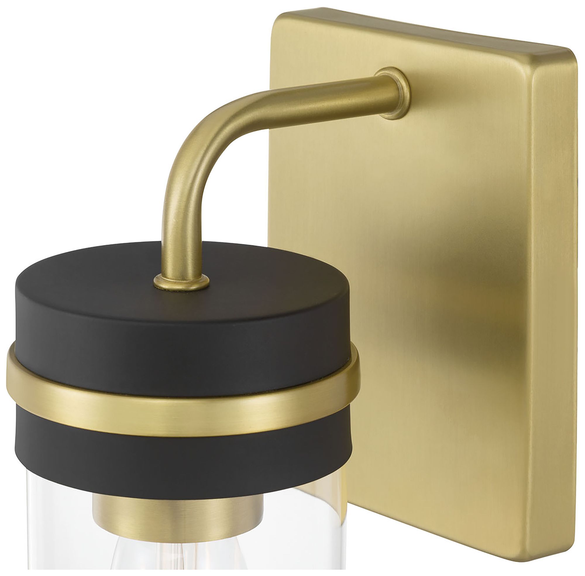 Image 4 Millennium Marbridge 1-Light 4.25" Vintage Brass Wall Sconce with Shade more views