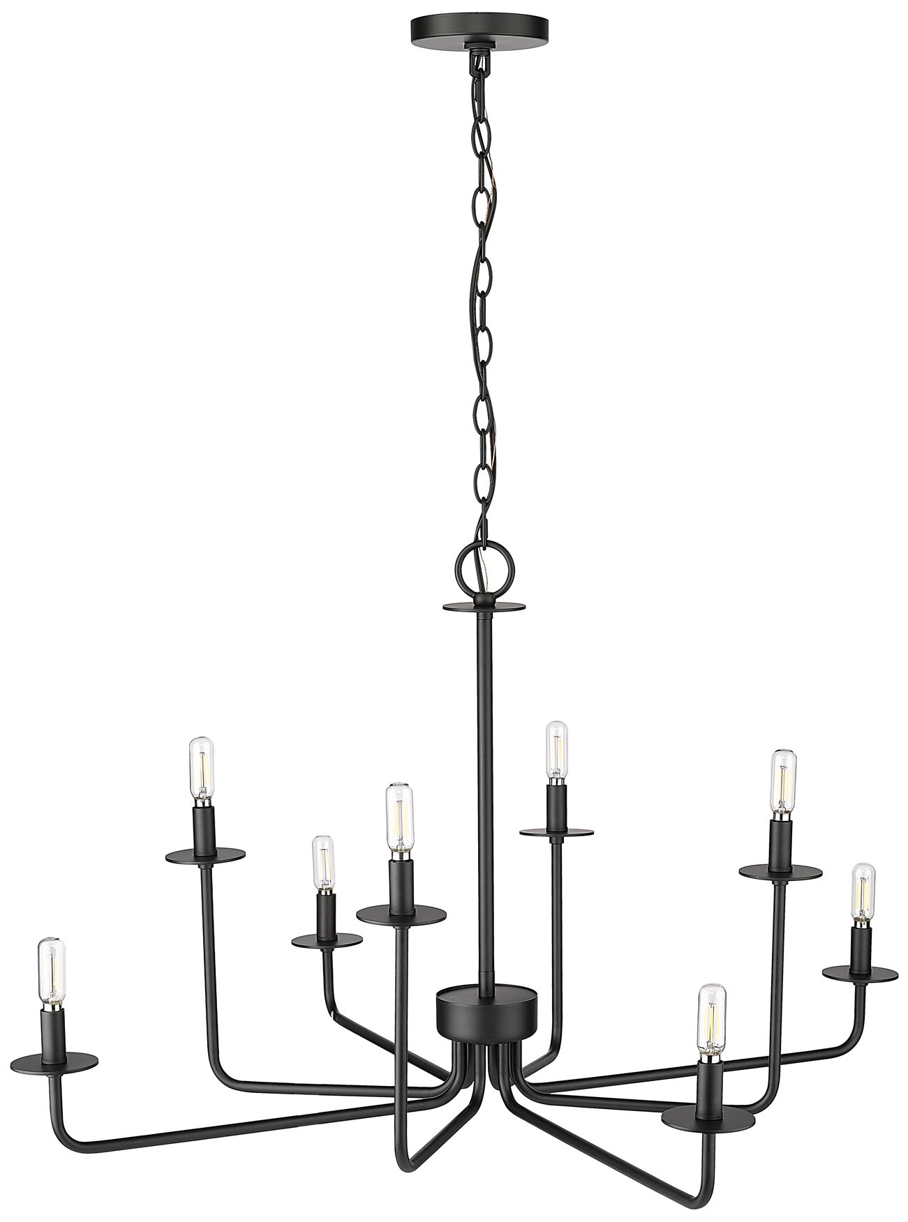 Image 4 Millennium Marceline Chandelier Ceiling Light  Black more views