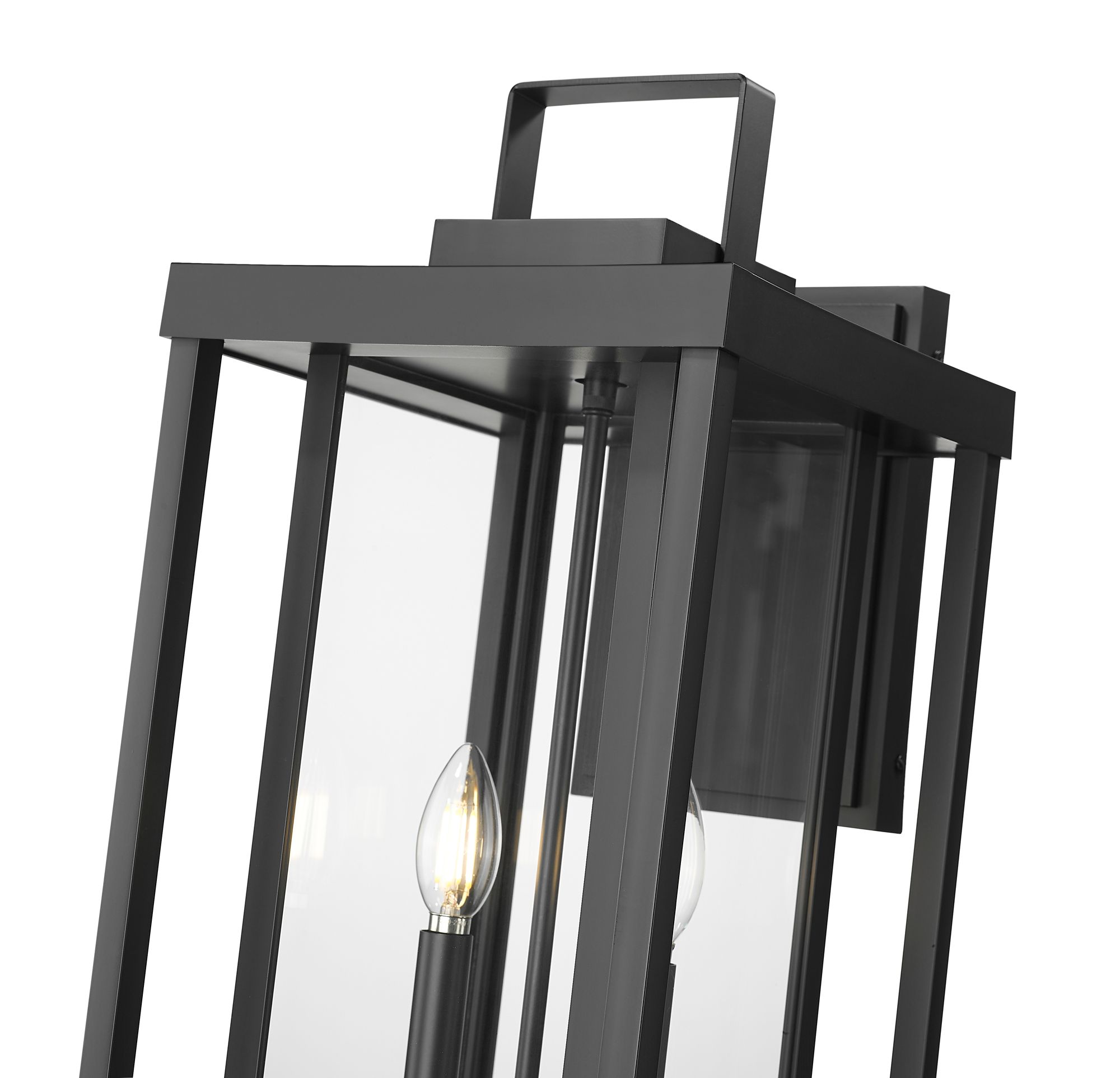 Image 6 Millennium McDonough 2-Light 22.25" Powder Coated Black Outdoor Wall Sconce more views