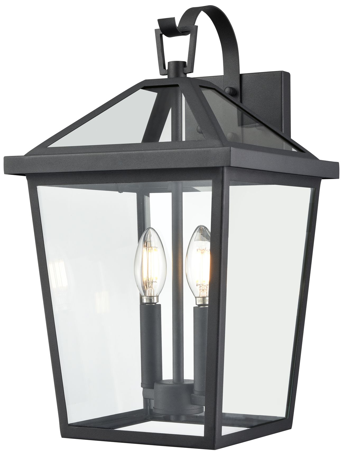 Thumbnail2 of Millennium Mensun Outdoor Wall Sconce Textured Black more views