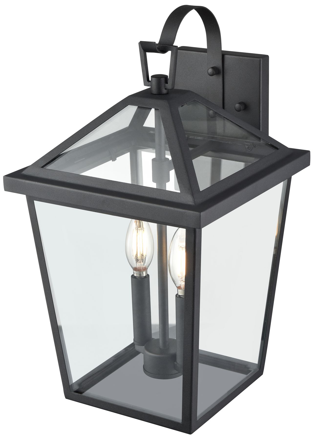 Thumbnail3 of Millennium Mensun Outdoor Wall Sconce Textured Black more views