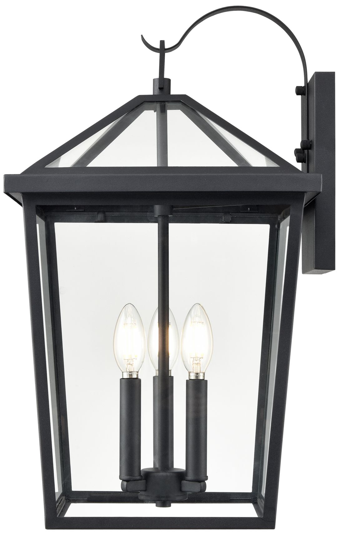 Image 5 Millennium Mensun Outdoor Wall Sconce Textured Black more views