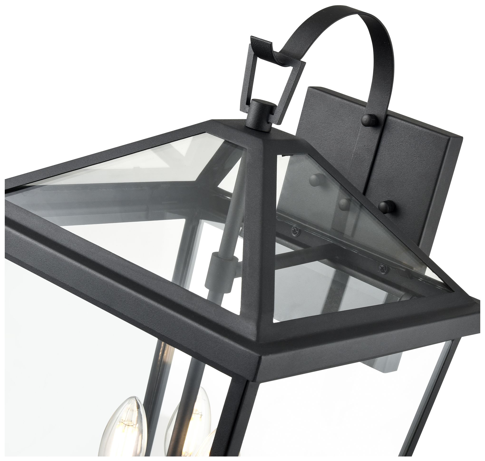 Image 6 Millennium Mensun Outdoor Wall Sconce Textured Black more views