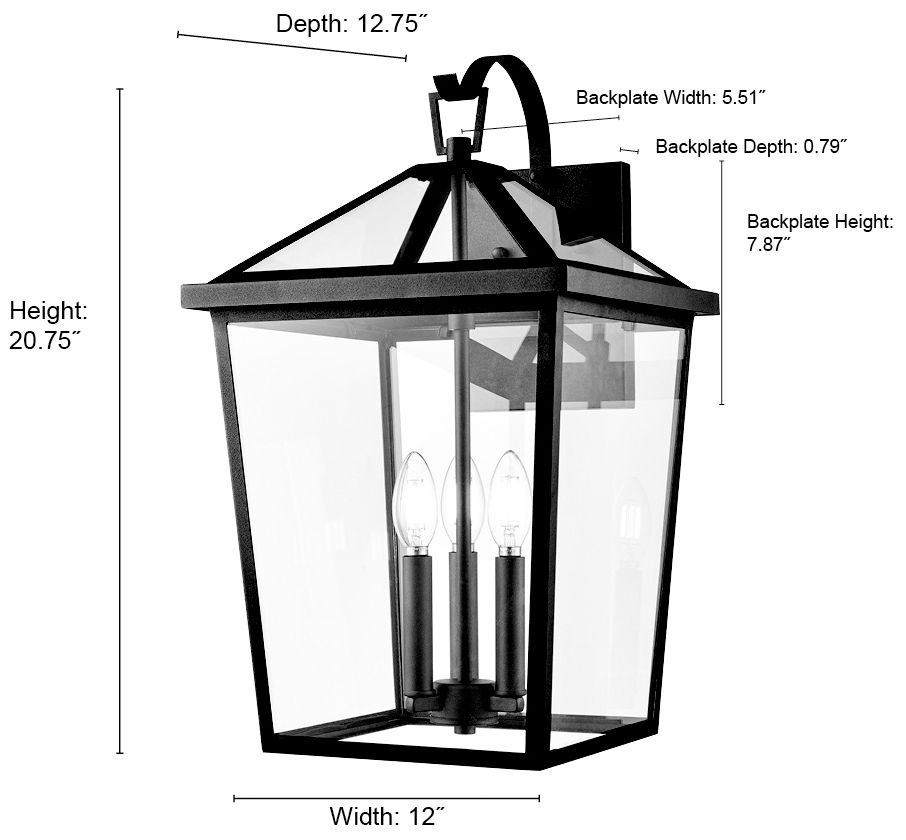 Image 7 Millennium Mensun Outdoor Wall Sconce Textured Black more views
