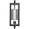 Millennium Messi Outdoor Wall Sconce Textured Black
