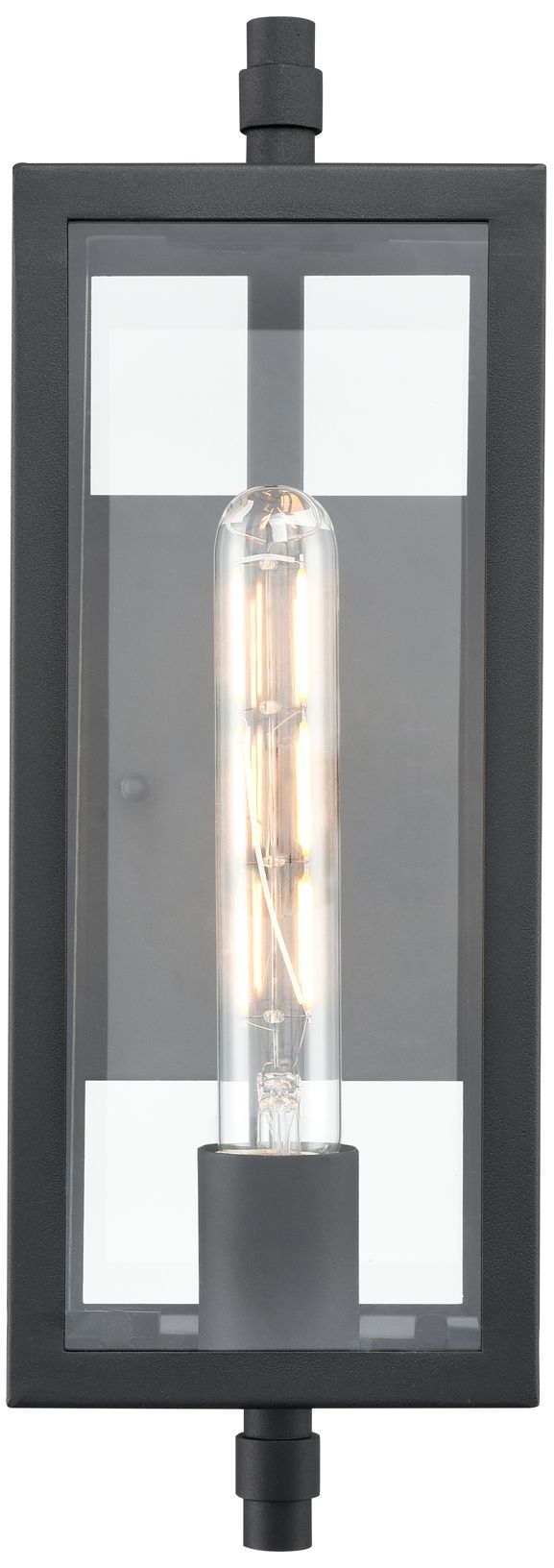 Image 2 Millennium Messi Outdoor Wall Sconce Textured Black more views