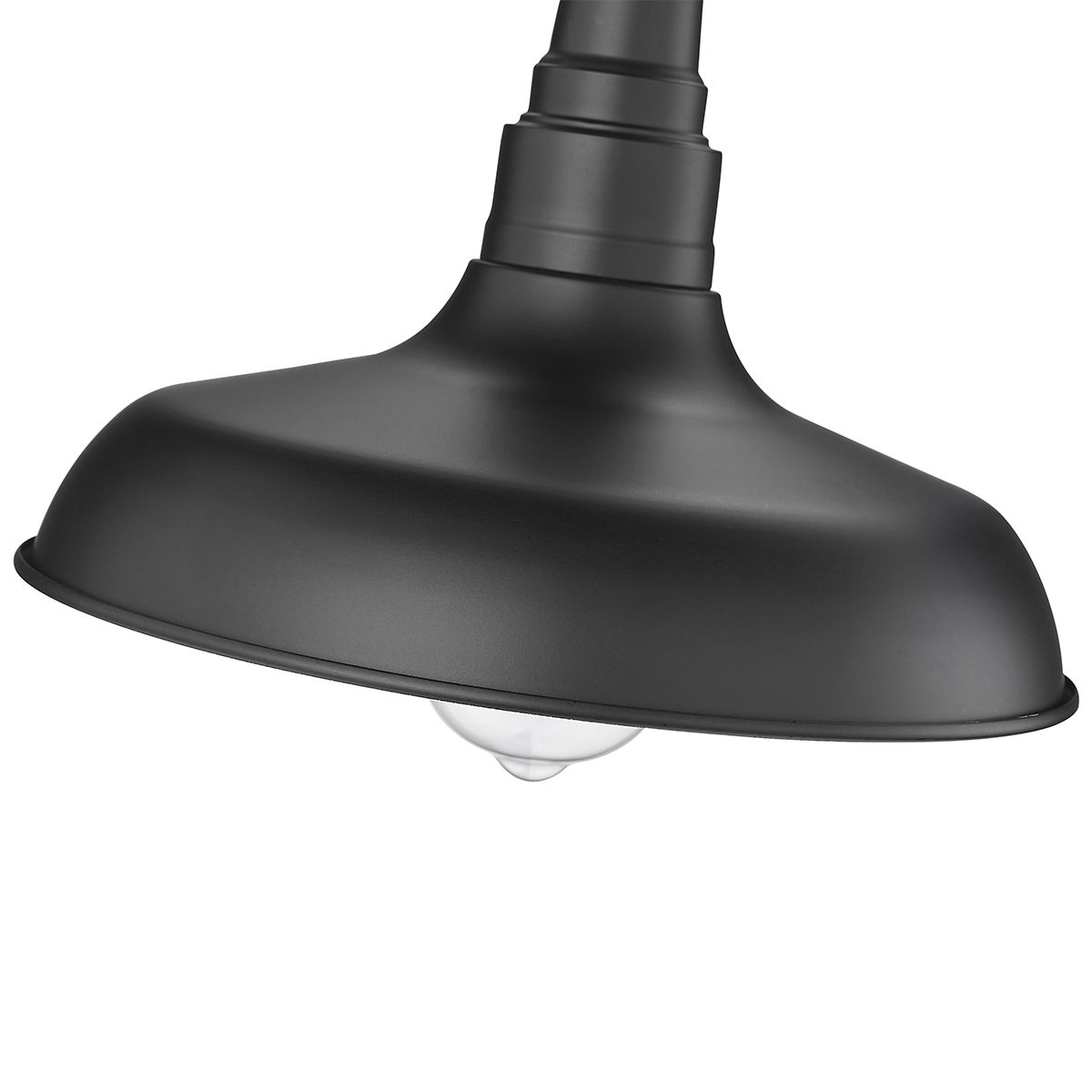 Image 4 Millennium Milltown 1-Lt 73.7" Powder Coated Black Outdoor Hanging Lan more views