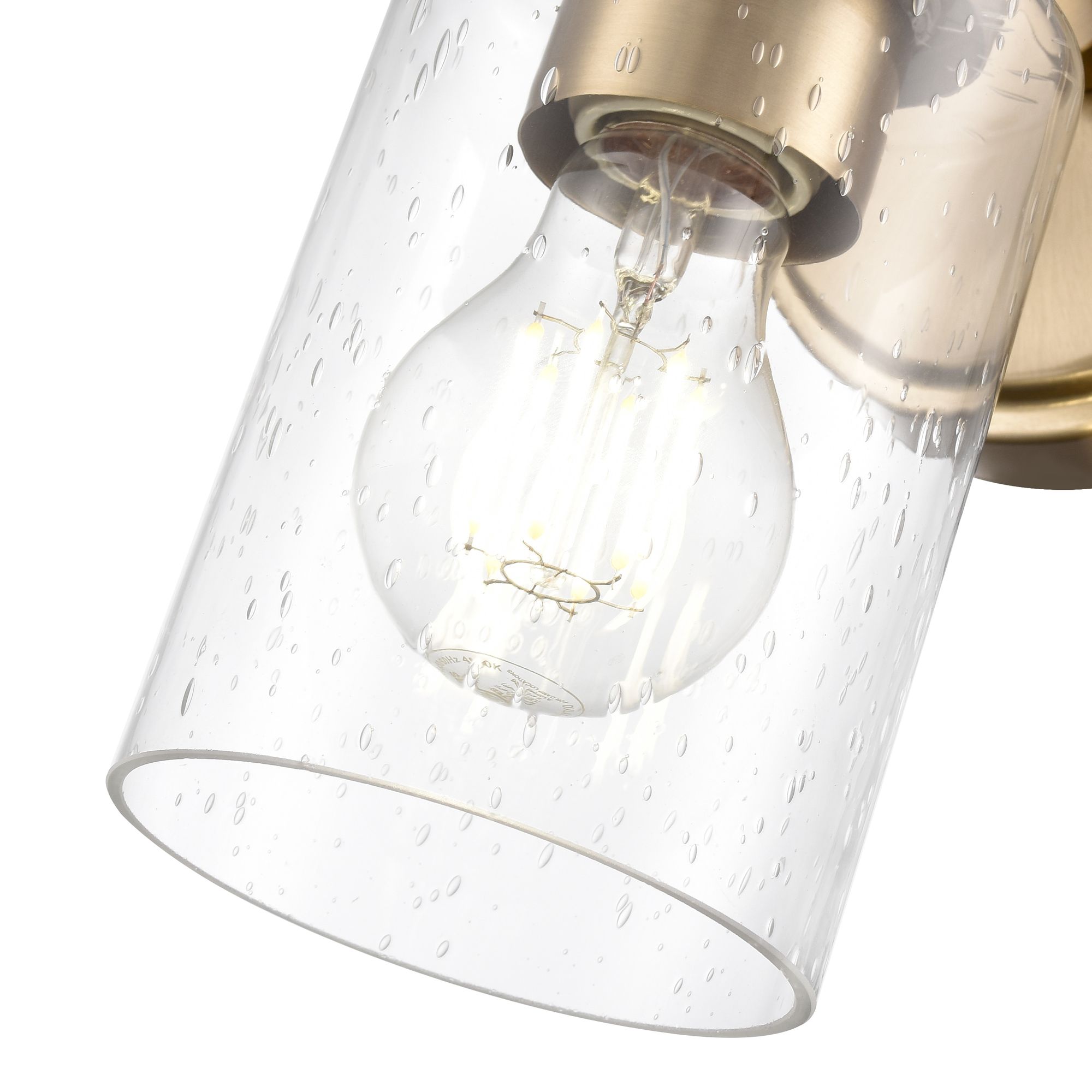 Image 5 Millennium Moven 1-Light 5.5" Modern Gold Wall Sconce with Glass Shade more views