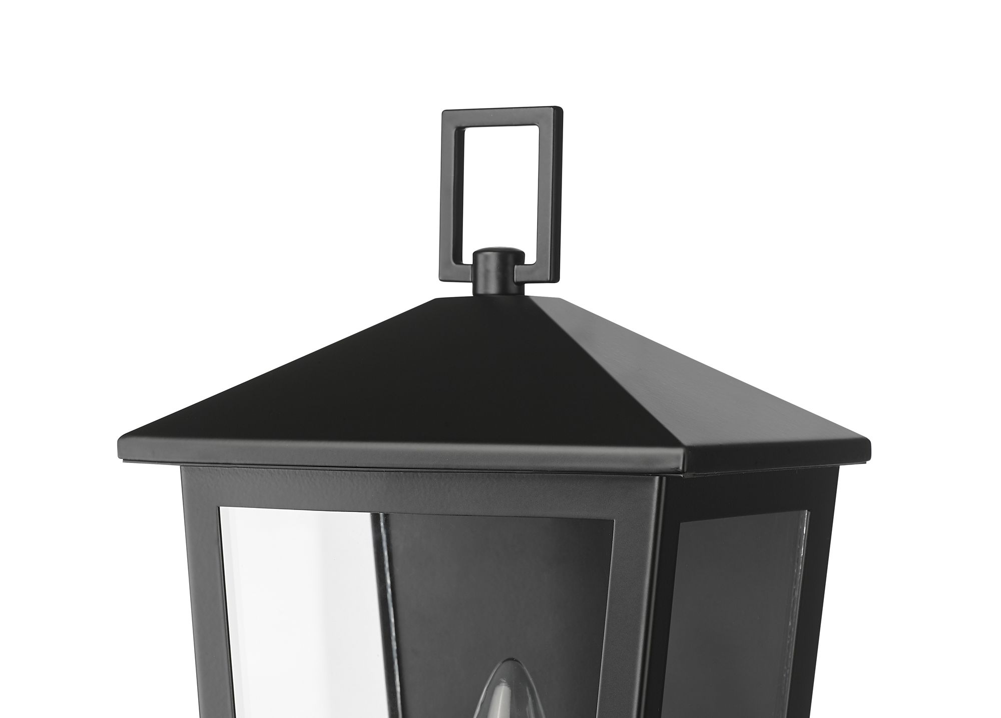 Image 4 Millennium Munger 1-Light 14" Powder Coated Black Outdoor Wall Sconce more views