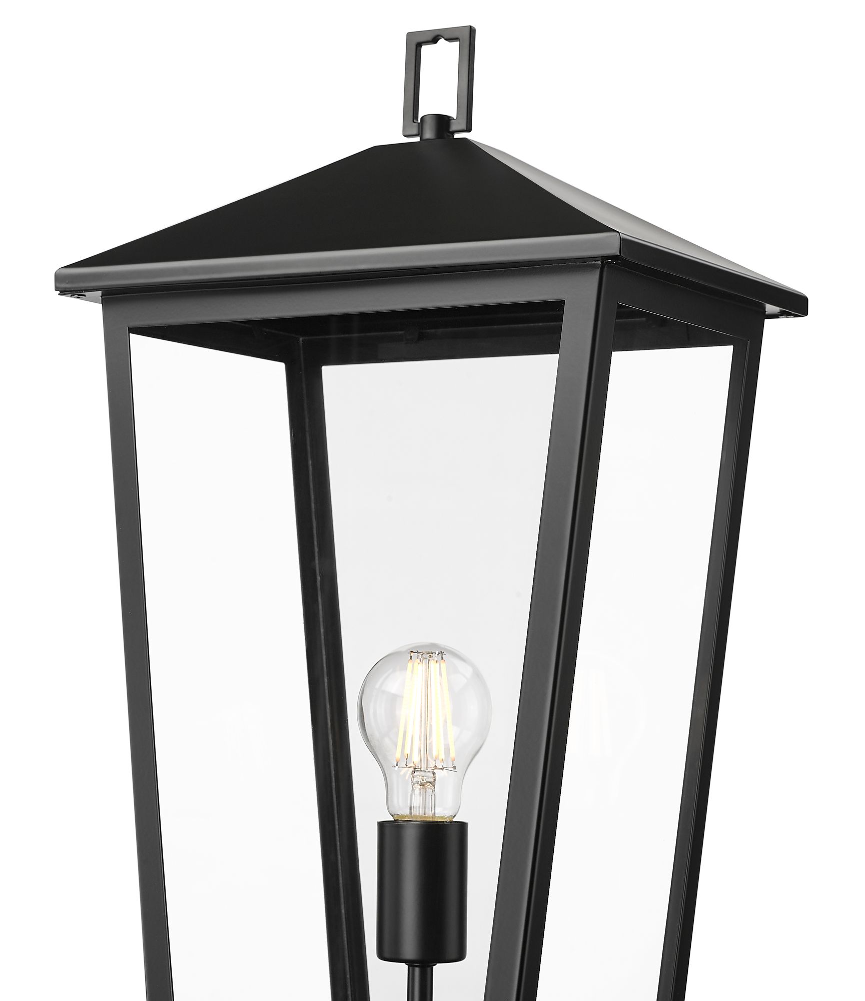 Image 5 Millennium Munger 1-Light 23" Powder Coated Black Outdoor Post Lantern more views