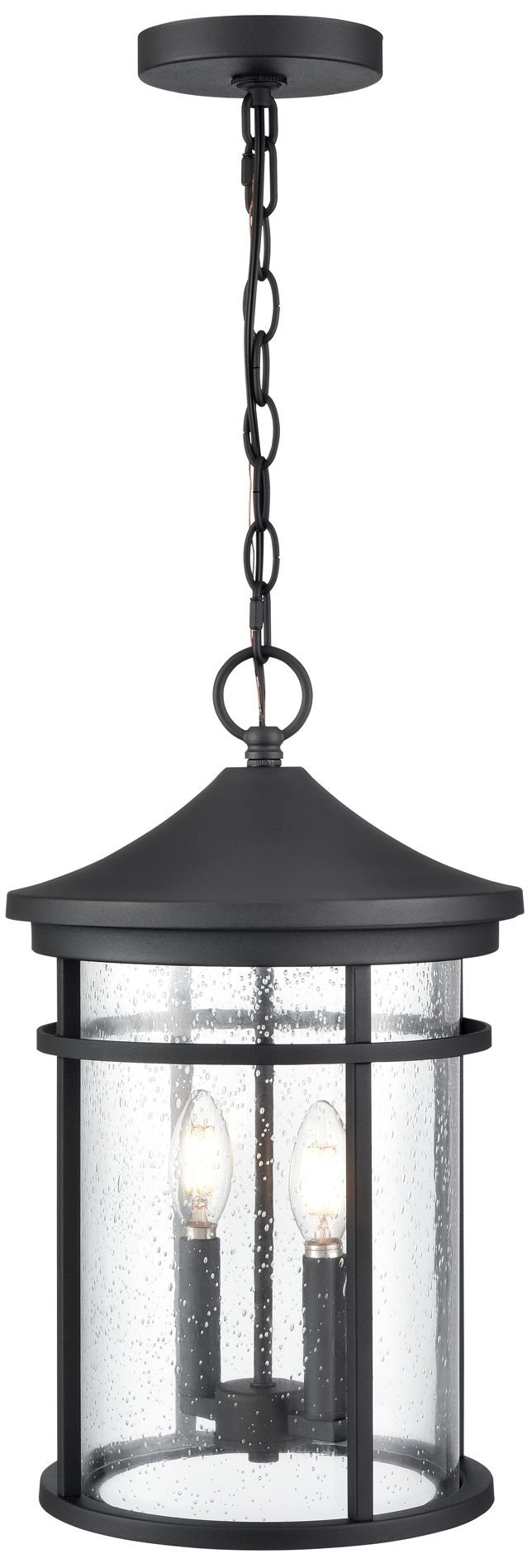 Thumbnail4 of Millennium Namath Outdoor Hanging Lantern Textured Black more views