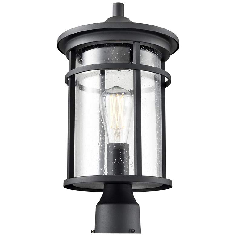 Image 4 Millennium Namath Outdoor Post Lantern Textured Black more views