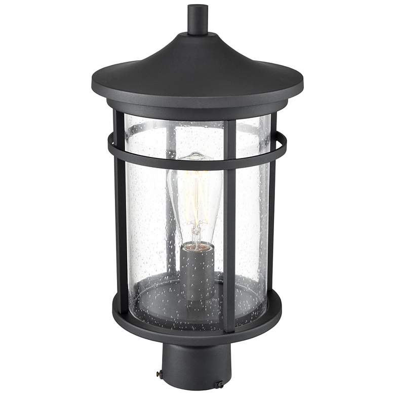 Image 5 Millennium Namath Outdoor Post Lantern Textured Black more views