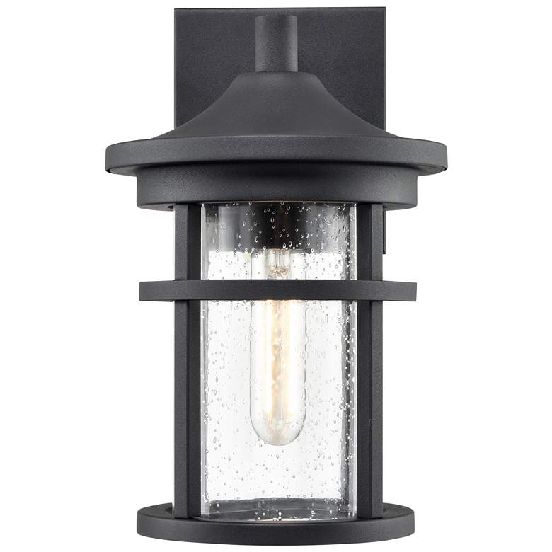 Image 1 Millennium Namath Outdoor Wall Sconce Textured Black