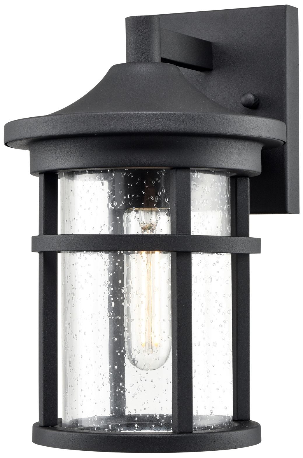 Image 3 Millennium Namath Outdoor Wall Sconce Textured Black more views