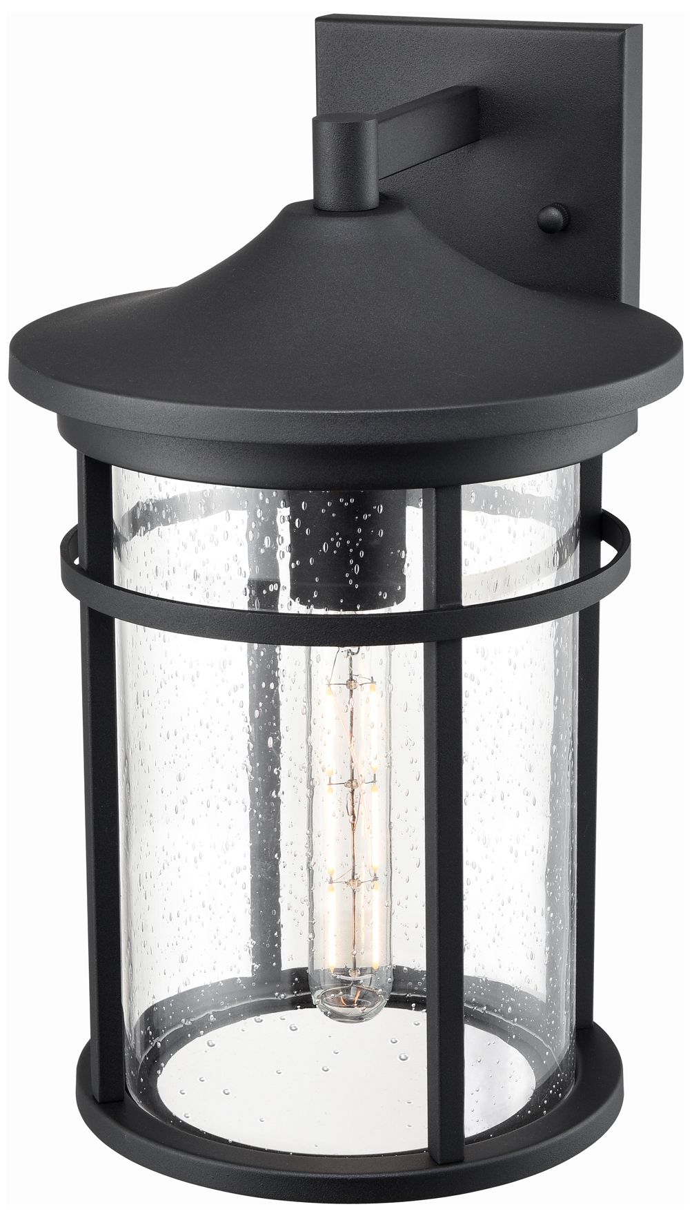 Image 4 Millennium Namath Outdoor Wall Sconce Textured Black more views