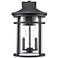 Millennium Namath Outdoor Wall Sconce Textured Black