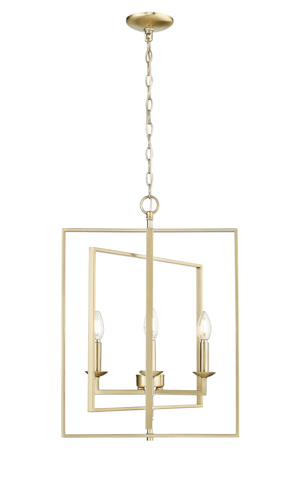Image 2 Millennium Nellis 4-Light 20" Modern Gold Pendant more views