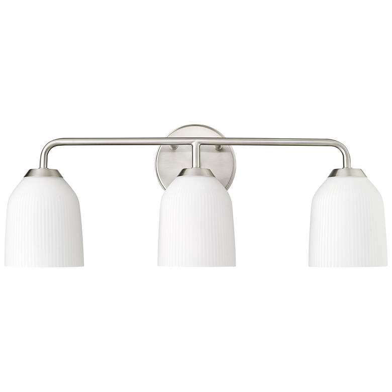 Image 1 Millennium Norah Vanity Brushed Nickel