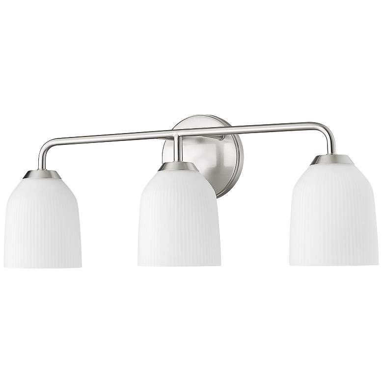 Image 2 Millennium Norah Vanity Brushed Nickel more views