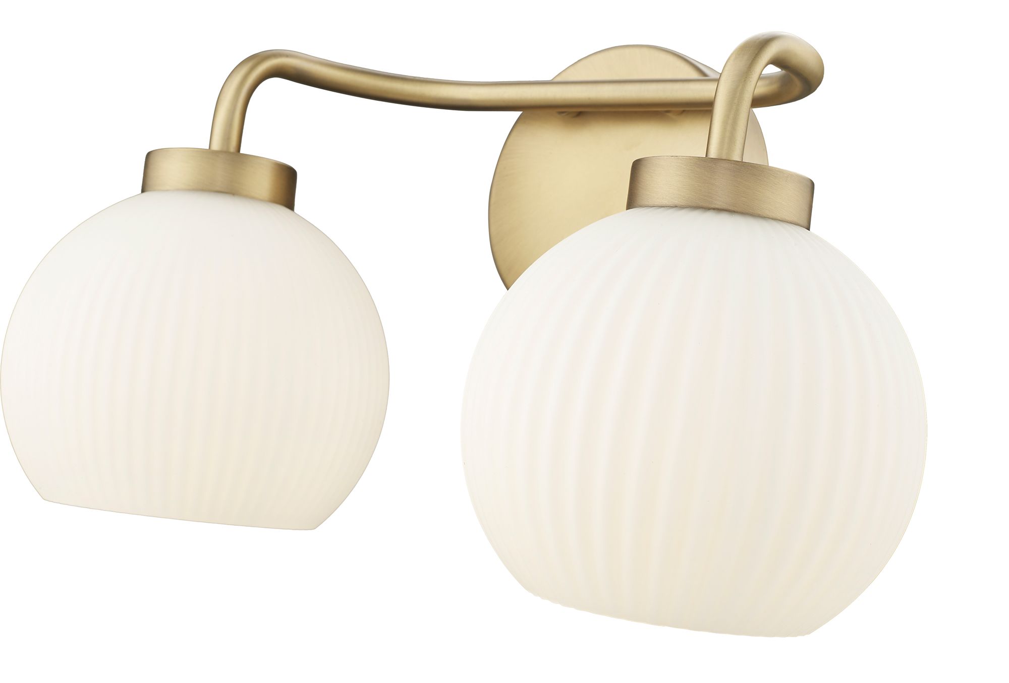 Image 6 Millennium Oprah 15" Vintage Brass Vanity Light more views
