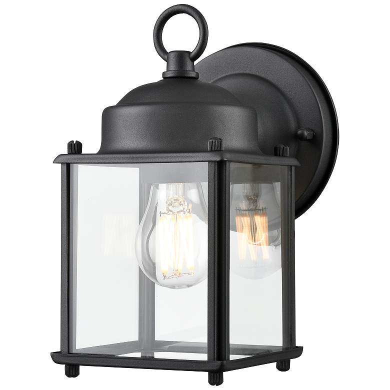 Image 2 Millennium Outdoor Wall Sconce Black more views