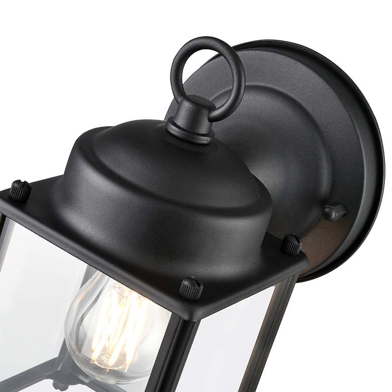 Image 5 Millennium Outdoor Wall Sconce Black more views