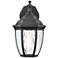 Millennium  Outdoor Wall Sconce  Black