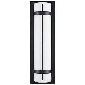 Image1 of Millennium Outdoor Wall Sconce LED Powder Coated Black