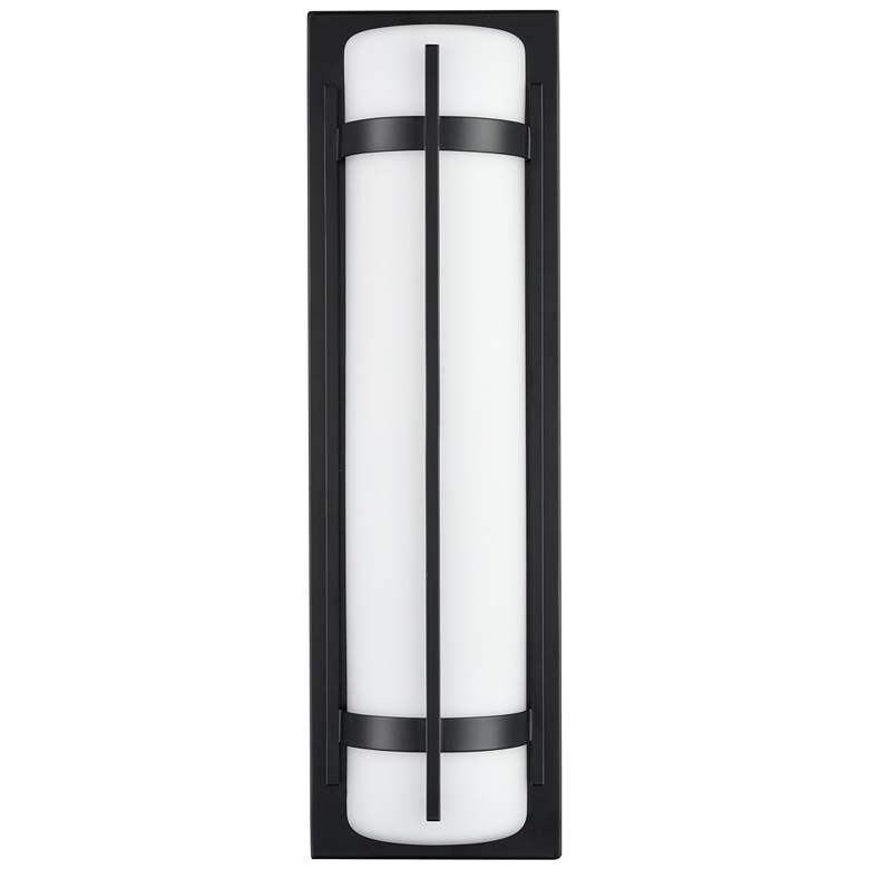 Image 1 Millennium  Outdoor Wall Sconce LED Powder Coated Black