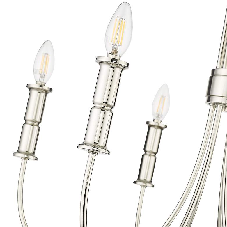 Image 5 Millennium Potiss Chandelier Ceiling Light Polished Nickel more views
