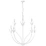 1_Millennium Primrose Chandelier Ceiling Light Textured White