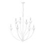 2_Millennium Primrose Chandelier Ceiling Light Textured White more views