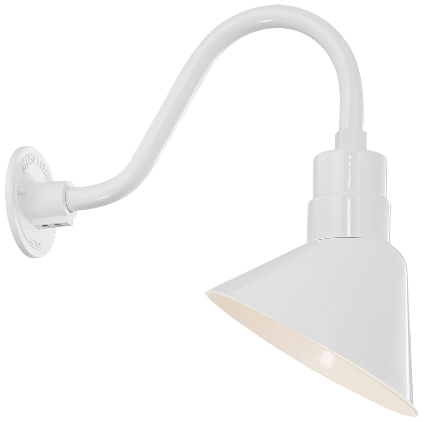 Millennium R Series 1-Light 10" White Angle Shade