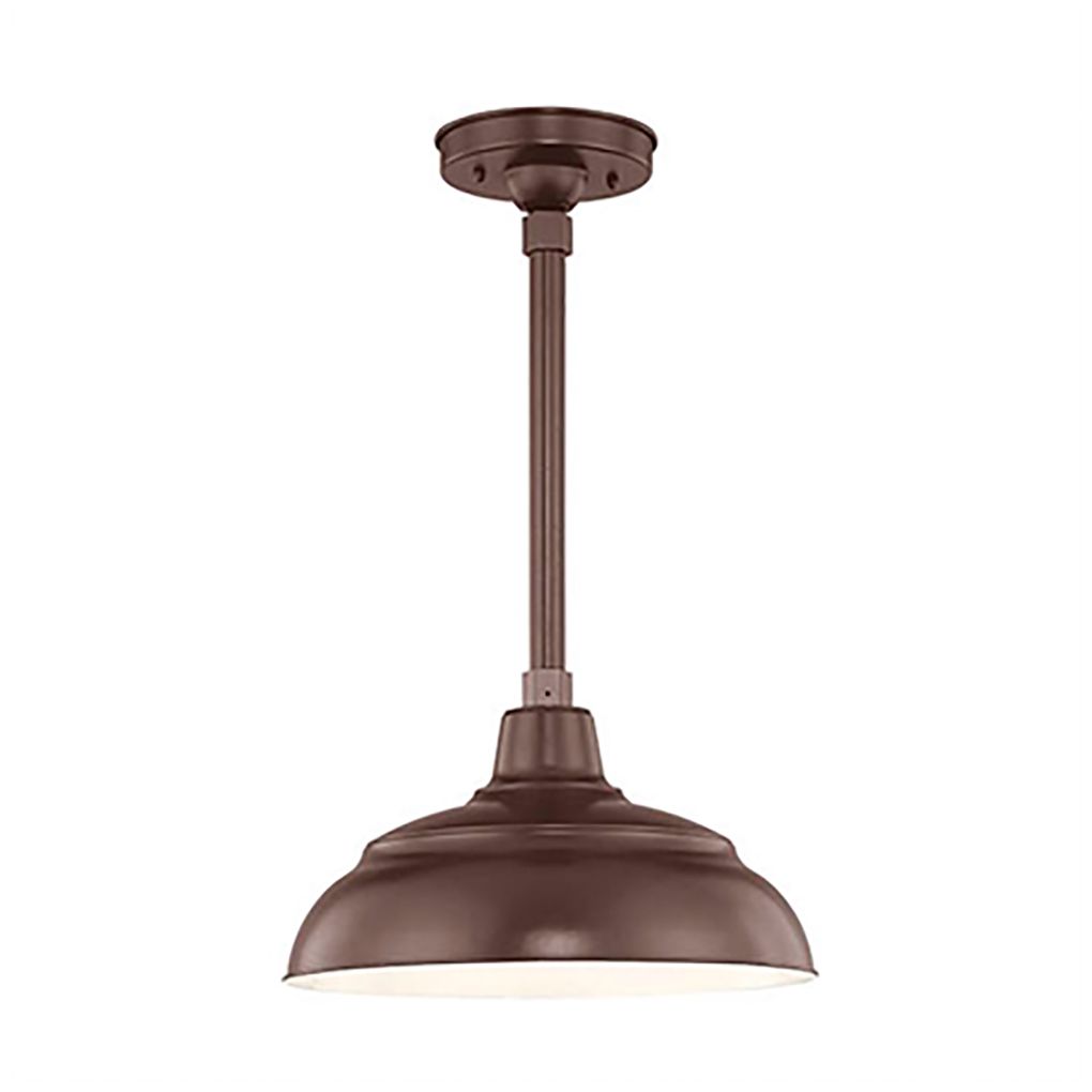Millennium R Series 1-Light 14" Architectural Bronze Warehouse Shade