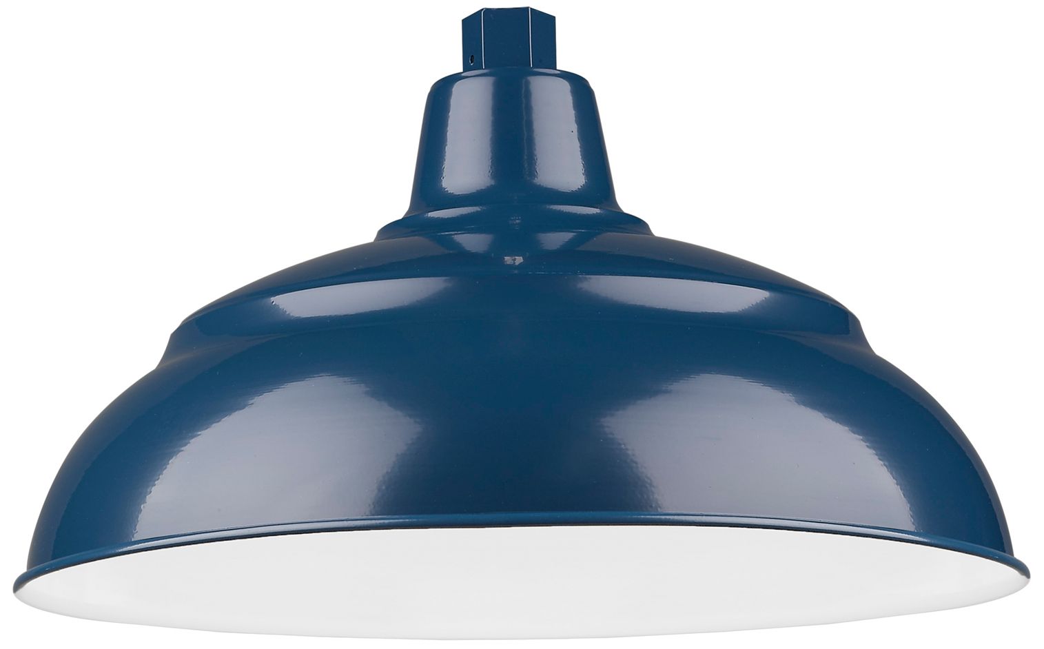 Millennium R Series 1-Light 14" Navy Blue Warehouse Shade