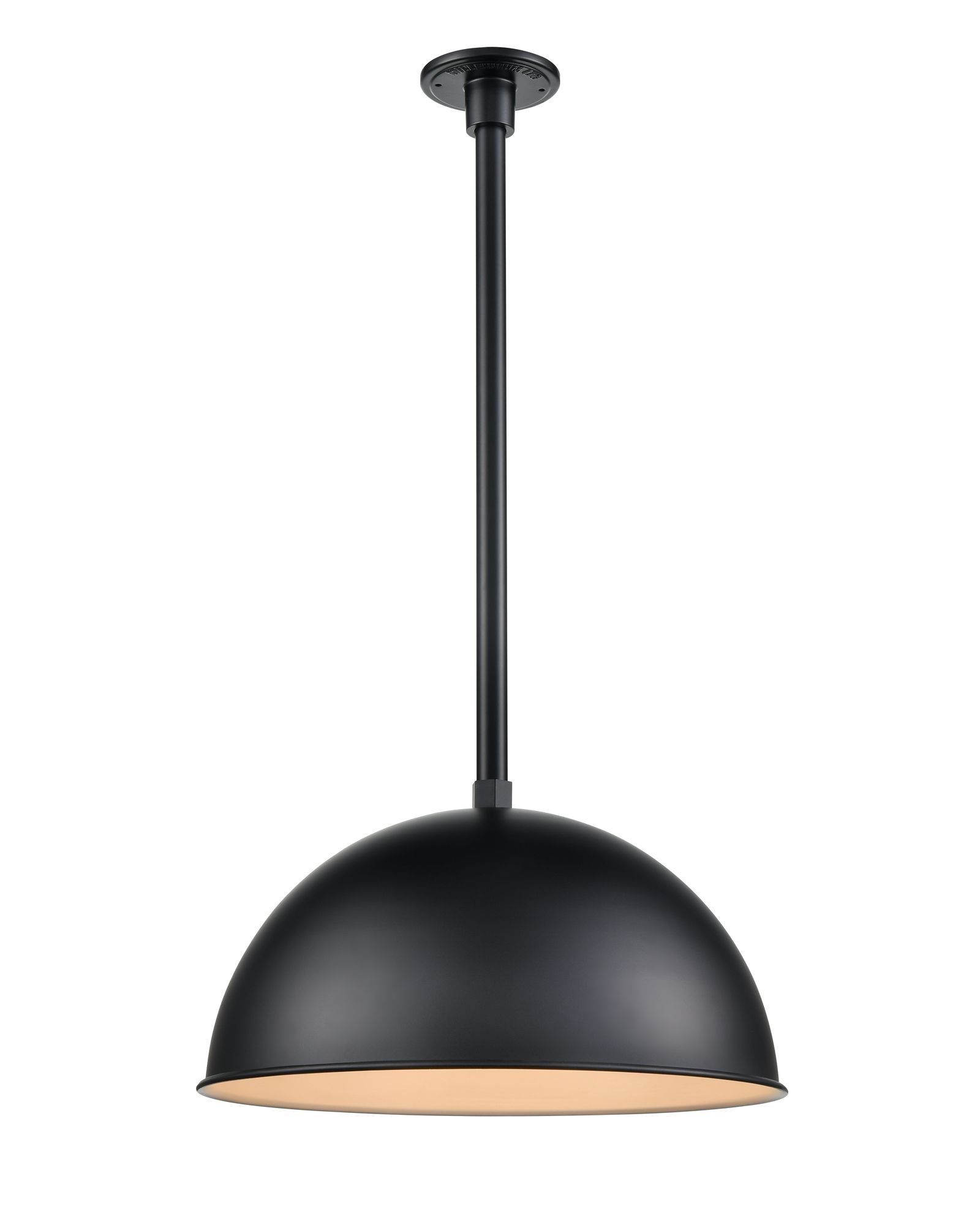 Image 4 Millennium R Series 1-Light 18" Satin Black Shade with Shade more views