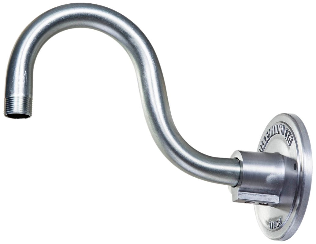 Millennium R Series 10" Galvanized Goose Neck Accessory