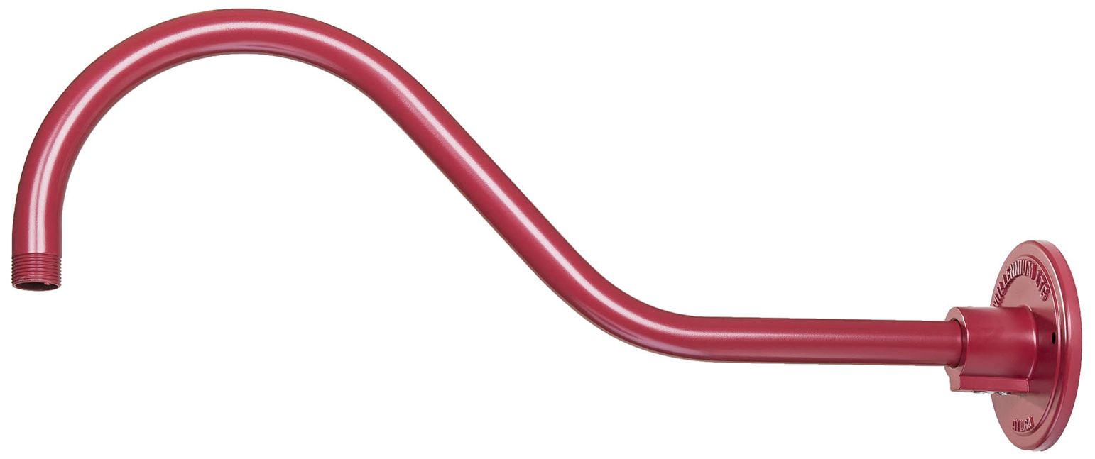 Millennium R Series 22.25" Satin Red Goose Neck Accessory