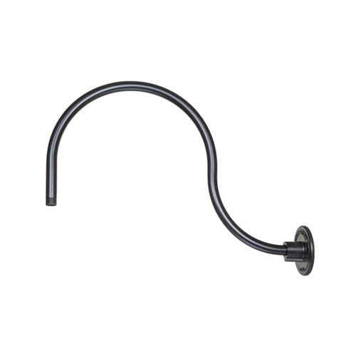 Image 2 Millennium R Series 24" Satin Black Goose Neck Accessory more views