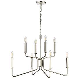 Image1 of Millennium Raven Chandelier Ceiling Light Polished Nickel